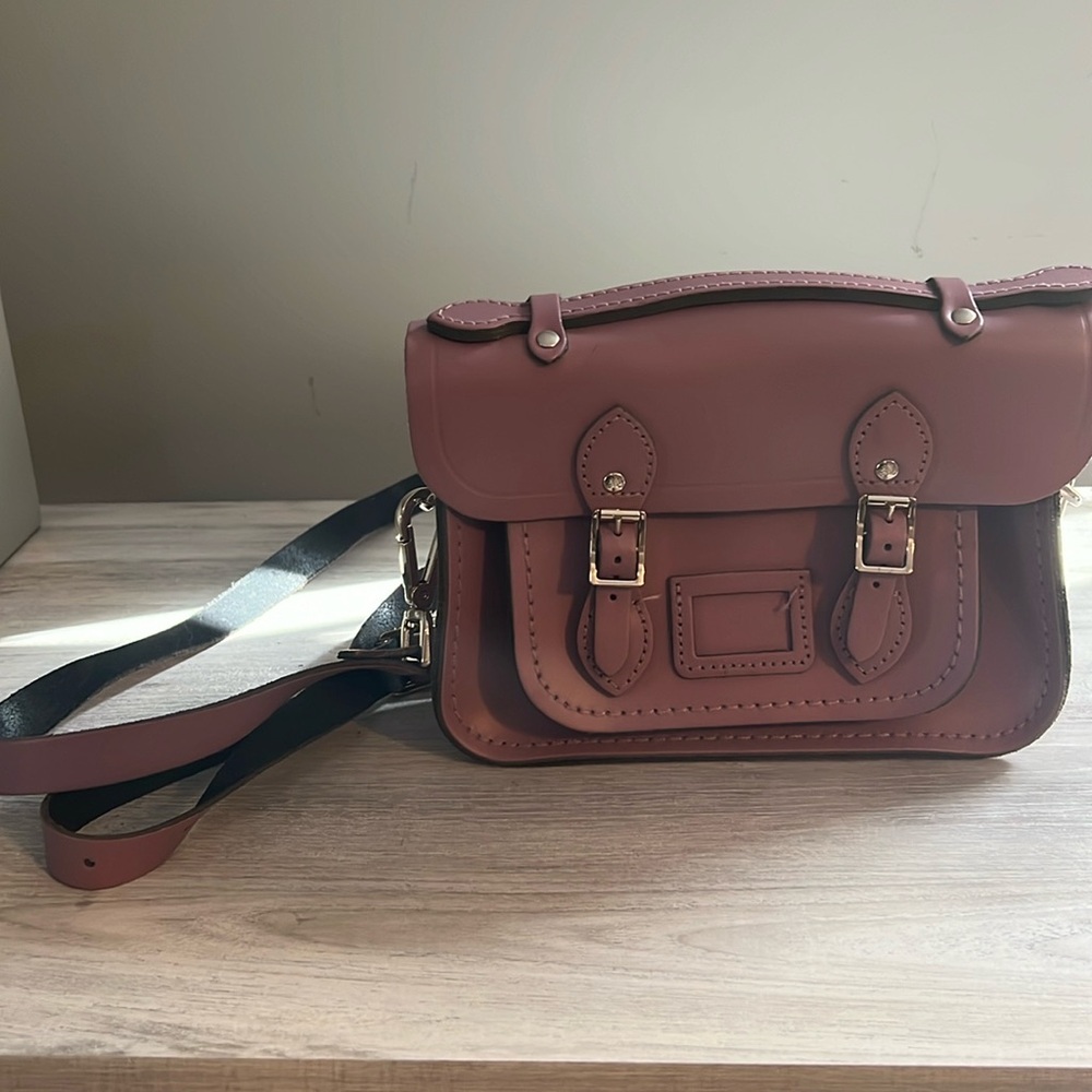 EUC Cambridge Satchel Company mini satchel with magnetic closure